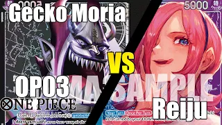 [OP06] RANKED Gecko Moria Vs B/P Reiju | One Piece Card Game Competitive