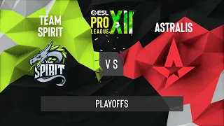 CS:GO - Astralis vs. Team Spirit [Nuke] Map 2 - ESL Pro League Season 12 - Playoffs - EU