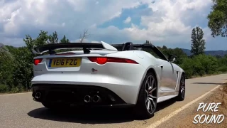 PURESOUND: Insane Jaguar F-Type SVR Exhaust Sound Compilation!