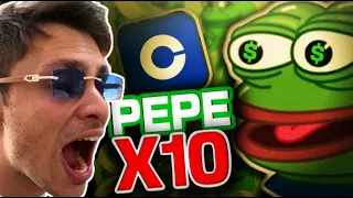 PEPE COIN LAST CHANCE BEFORE COINBASE LISTING!!! INSTANT 10X PUMP!