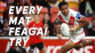 Every Mat Feagai try from season 2022 | NRL Highlights | St George Illawarra Dragons