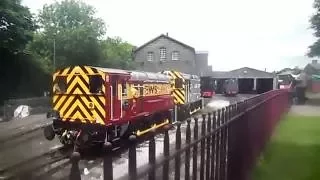 The Keighley and Worth Valley Railway Class 08 celebrations Saturday 18th June 2016