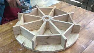 Amazing Creative Ingenious Woodworking Plan // Make Your Own Garden Decorations With Your Own Hands.