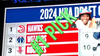Atlanta Hawks Fan Reacts to getting the #1 Draft Pick - Alex Sarr to the A?