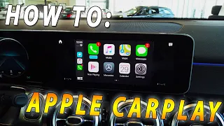 How To Use Apple CarPlay On A Mercedes-Benz MBUX System