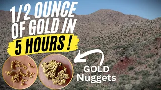 Super Drywasher Finds More Gold Nuggets In Really Rich Ground !