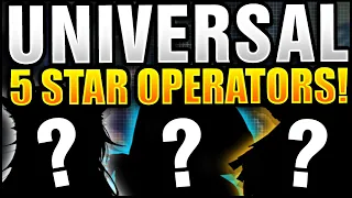 FIVE 5 STAR OPERATORS THAT CAN BE USED ALMOST EVERYWHERE! Arknights!