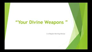 Divine Weapons