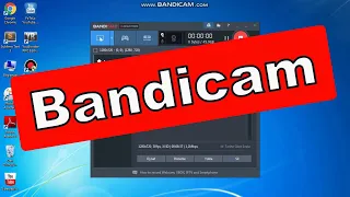 Запись с экрана компьютера  Bandicam + Sony Vegas + Youtube  Простая настройка  Бандикам