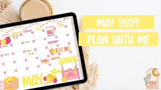 Digital Plan with Me | May 2024 Monthly Spread