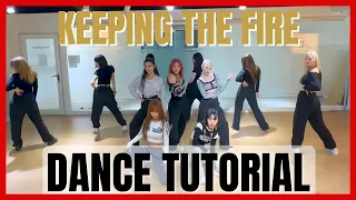 X:IN - 'KEEPING THE FIRE' Dance Practice Mirrored Tutorial (SLOWED)