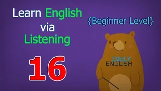 Learn English via Listening Beginner Level | Lesson 16 | Christmas Eve