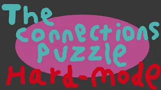 Connections Puzzle Hard-Mode Rules