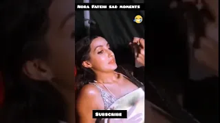 Sad moments Nora Fatehi | Nora Fatehi Ke Sath Ye Kya Ho Gya? #shorts