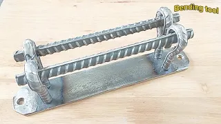 Apply of bending tool(make an iron handle door)!