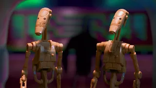 Can Droids Handle The Mandos Moves? | Star Wars Black Series Stop-Motion Short Film