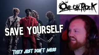 ONE OK ROCK "Save Yourself" MV & Live Reaction || Art Director Reacts