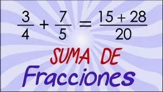 Suma de fracciones