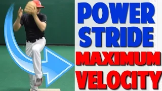 Baseball Velocity Pitching Series: Stride Shape | Video 2 (Pro Speed Baseball)