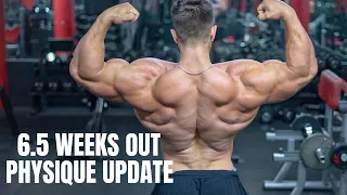 RAW CHEST WORKOUT | POSING 6.5 WEEKS OUT