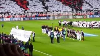 Bayer Leverkusen 0 - 5 Manchester United 27.11.2013 Players Entrance Champions League