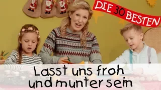 👩🏼🤶🏻 Lasst uns froh und munter sein - Singen, Tanzen und Bewegen || Kinderlieder