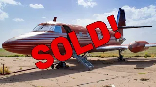 ELVIS AIRPLANE LOCKHEED JETSTAR SOLD TODAY AT MECUM AUCTION BY PRISCILLA PRESLEY 2023 KISSIMMEE, FL