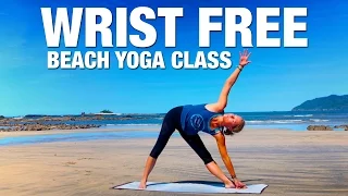 Wrist Free Beach Yoga Class - Five Parks Yoga