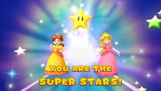 Mario Party 10 - Mushroom Park (4 Girls Competing) Rosalina, Peach, Toadette, Daisy #257