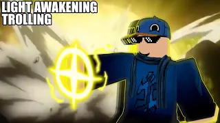 Blox Fruits - Light Awakening Trolling