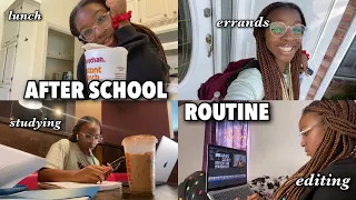 AFTER SCHOOL ROUTINE 2022 || Rowshaye