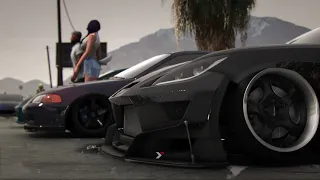 DESERT CARMEET | GTA V CARMEET | GTA V CINEMATIC | FIVEM CARMEET | INDONESIA FREEROAM