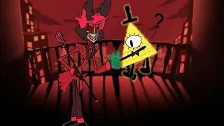 Alastor meets Bill Cipher- fan animation (without soundtrack)