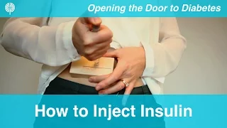 How to Inject Insulin