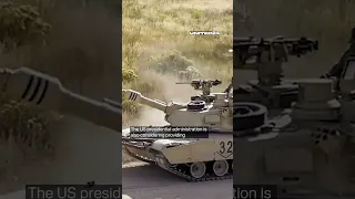 M1A1 Abrams Main Battle Tanks in Ukraine 🔥🔥🔥  #warinukraine #shorts