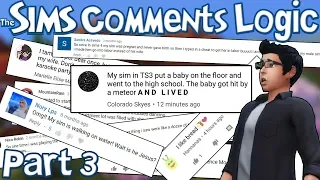 The Sims Comments Logic (PART 3)