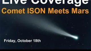 Comet ISON Meets Mars