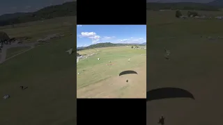 Paraglider Launch and Landing Practice