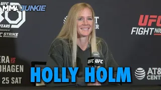 Holly Holm Talks New 6-Fight Deal, Jon Jones, Boxing Hall of Fame, more | UFC on ESPN 43