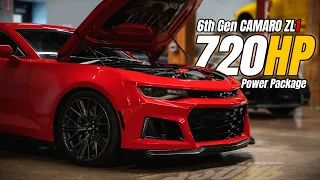 720HP Camaro ZL1 SP720 LT4 Performance Package | Dyno Session