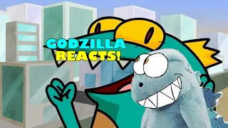 Godzilla Reacts to Kaiju Hijinx: Godzilla / Pacific Rim Cartoon