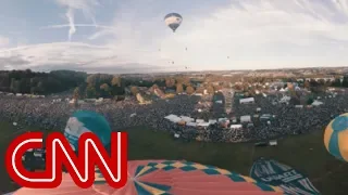 Float over Bristol in a hot air balloon - 360 Video