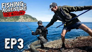 Huge fish SMASH lures at our feet in Fiordland - SIDE MISSION EP3