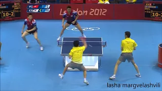 Ryu Seung Min Oh Sang Eun vs Jiang Tianyi Leung Chu Yan (OG 2012)