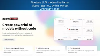 Finetune LLMs (llama, vicuna, gptneo, pythia) without any code!
