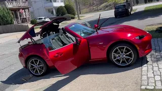 Mazda MX-5 Miata Detailing Top Down Cruising Season