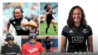 THE BEST FEMALE RUGBY PLAYER PORTIA WOODMAN : REACTION