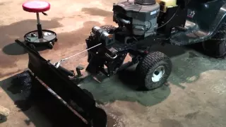 Winch Snow Blade Mower