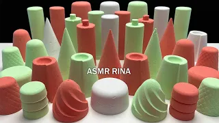 ASMR baking soda red❤️ + green💚