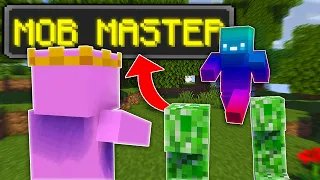 Minecraft Manhunt, But I'm a Mob Master (Ft. AntVenom, BajanCanadian)